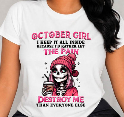 OCTOBER GIRL : KEEPING IT ALL INSIDE - FOR WOMEN - TLEE10 (SKU2606-106-10)