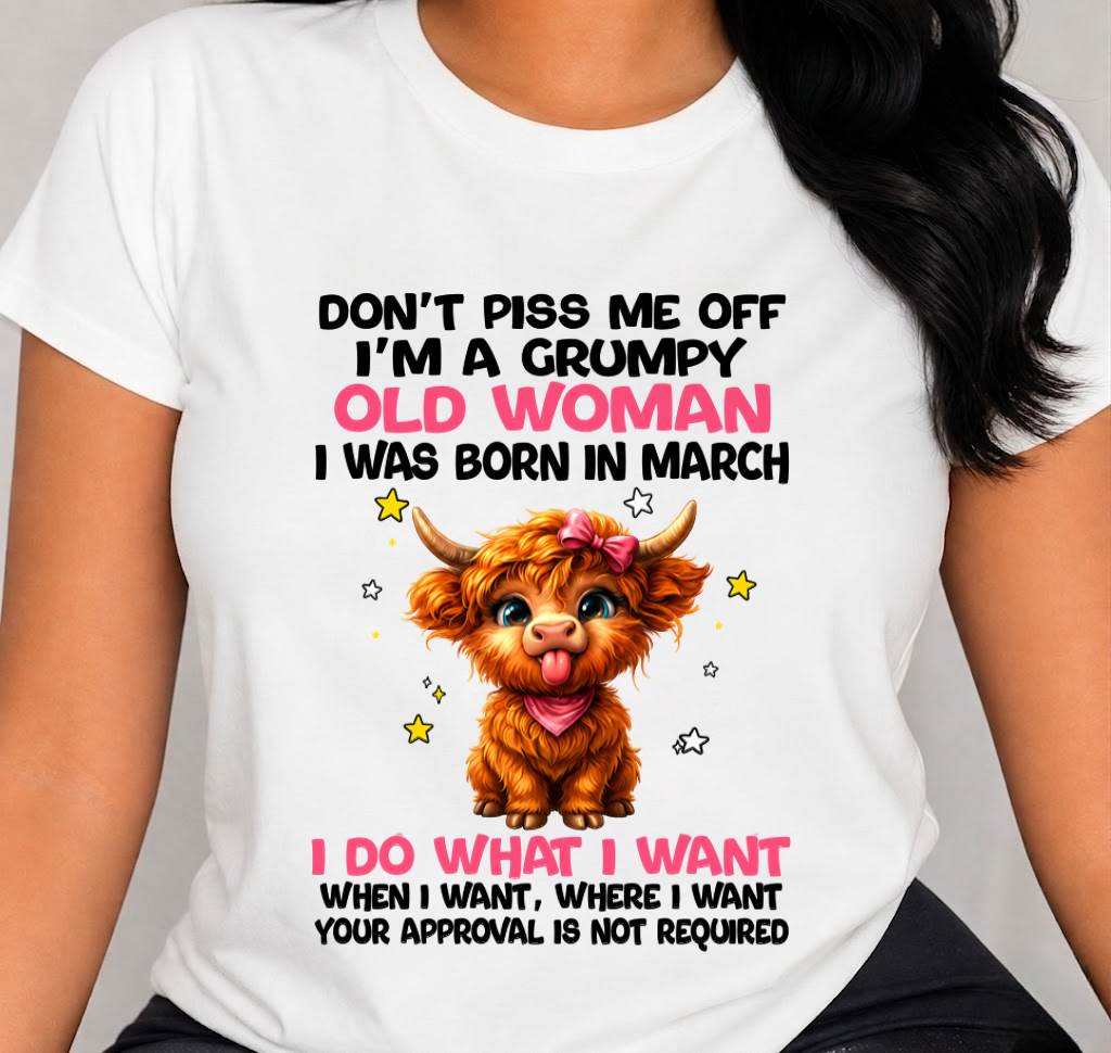 MARCH GRUMPY LADY SHIRT - FOR WOMEN - TLEE03 (SKU2607-215-03)