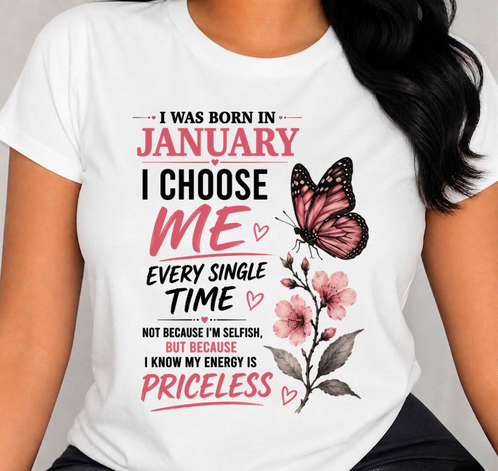 JANUARY QUEEN – I CHOOSE ME EVERY SINGLE TIME - FOR WOMEN - TLEE01 (SKU2606-02-01)