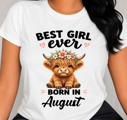 AUGUST - BEST GIRL EVER - FOR WOMEN - TLEE08 (SKU2607-198-08)
