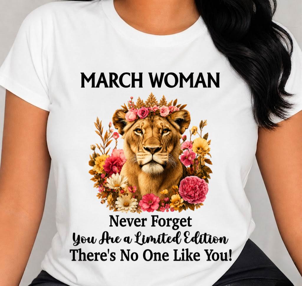 MARCH WOMAN – PROUD TO BE DIFFERENT - FOR WOMEN - TLEE03 (SKU2607-74-03)