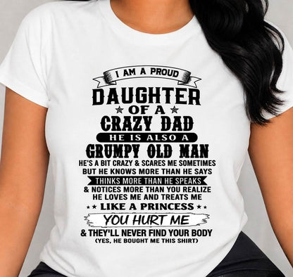 PROUD DAUGHTER OF DAD - FROM DAD - TLEE00 (SKU2606-209-00)
