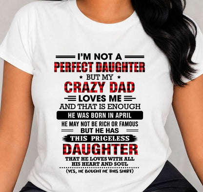 APRIL DAD’S LOVE MAKES EVERYTHING ENOUGH - FROM DAD - TLEE04 (SKU2608-572-04)