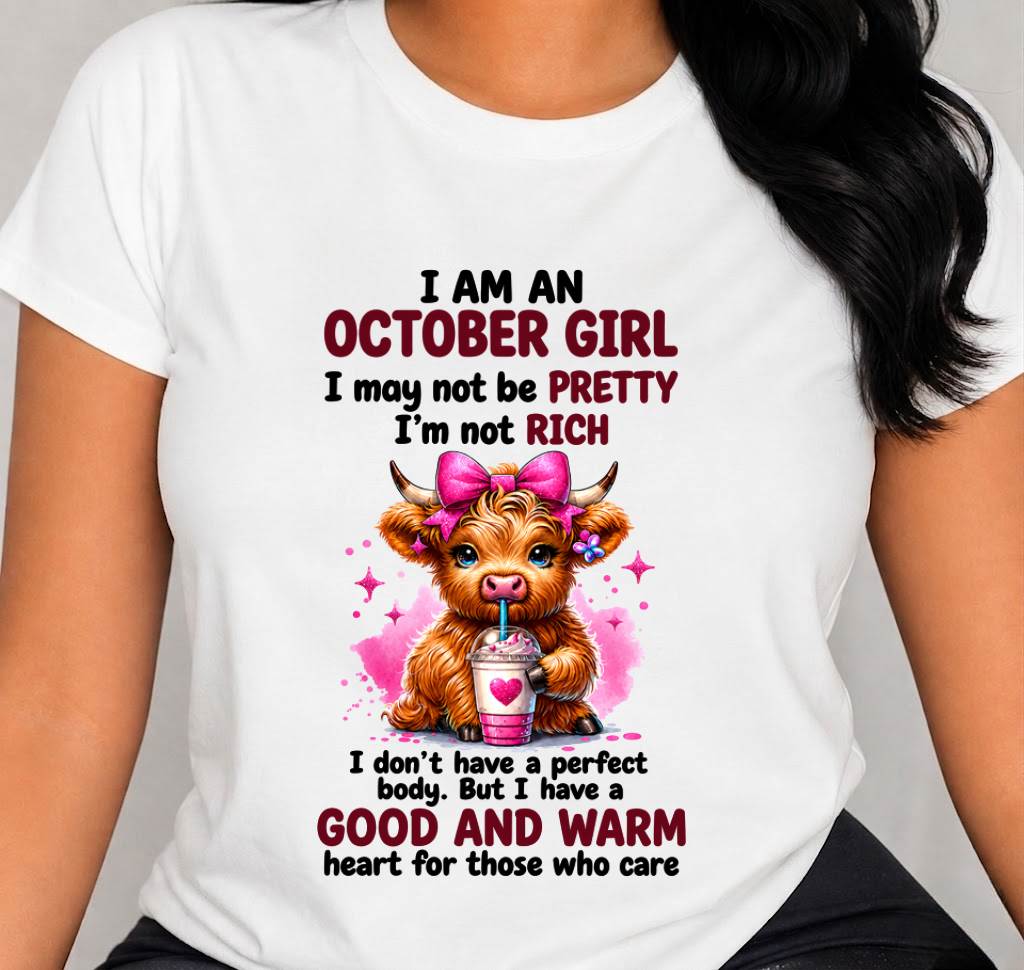OCTOBER GIRL GOOD & WARM HEART - FOR WOMEN - TLEE10 (SKU2608-385-10)