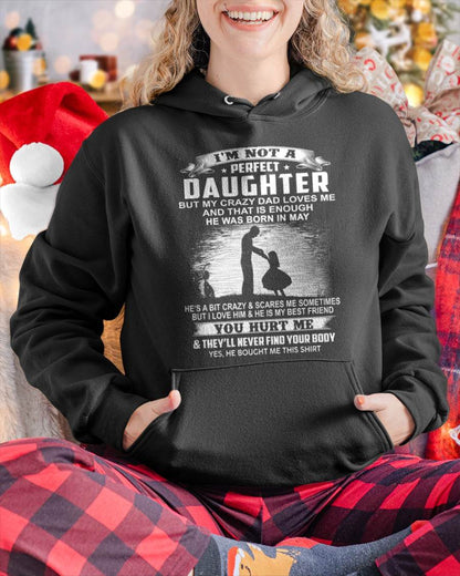 DAD BORN IN MAY AND DAUGHTER BEST FRIENDS - FROM DAD - TLEE05 (SKU2605-166-05)