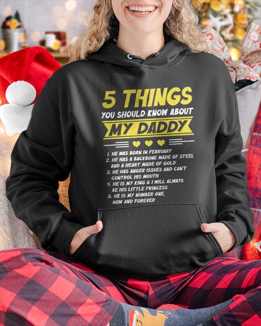 FEBRUARY - 5 THINGS YOU SHOULD KNOW ABOUT MY DADDY - FROM DAD - TLEE02 (SKU2606-53-02)