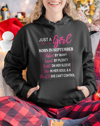 A SEPTEMBER GIRL – HATED BY MANY, LOVED BY PLENTY - FOR WOMEN - TLEE09 (SKU2604-06-09)