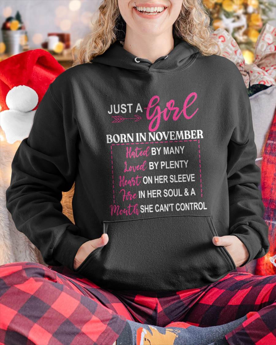 A NOVEMBER GIRL – HATED BY MANY, LOVED BY PLENTY - FOR WOMEN - TLEE11 (SKU2604-06-11)