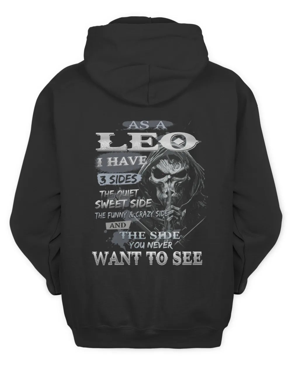 MEN'S LEO ZODIAC T-SHIRT – 3 PERSONALITY SIDES DESIGN - GIFT FOR MAN - TLEE00