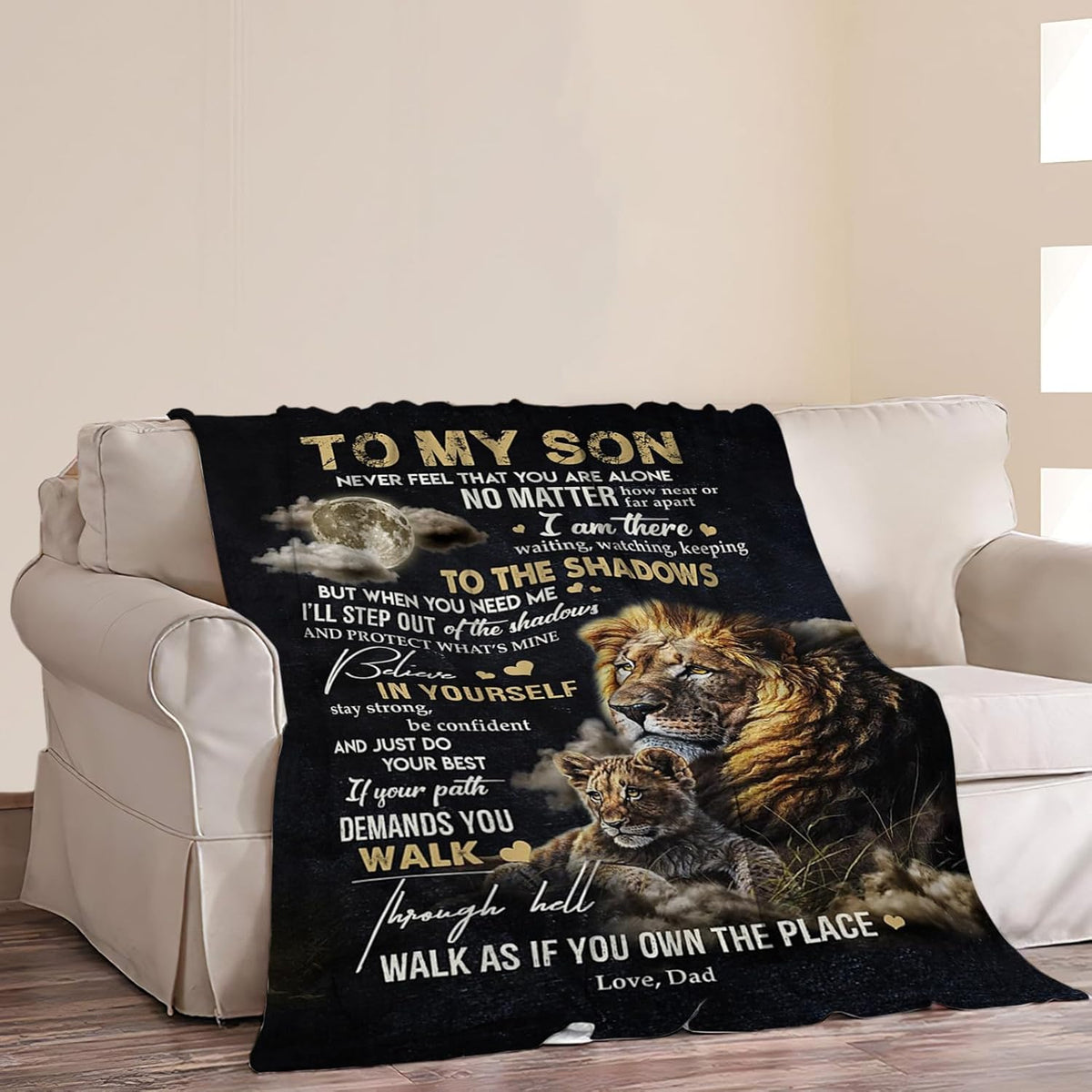 Special Gift For Your Son Blanket - From Dad