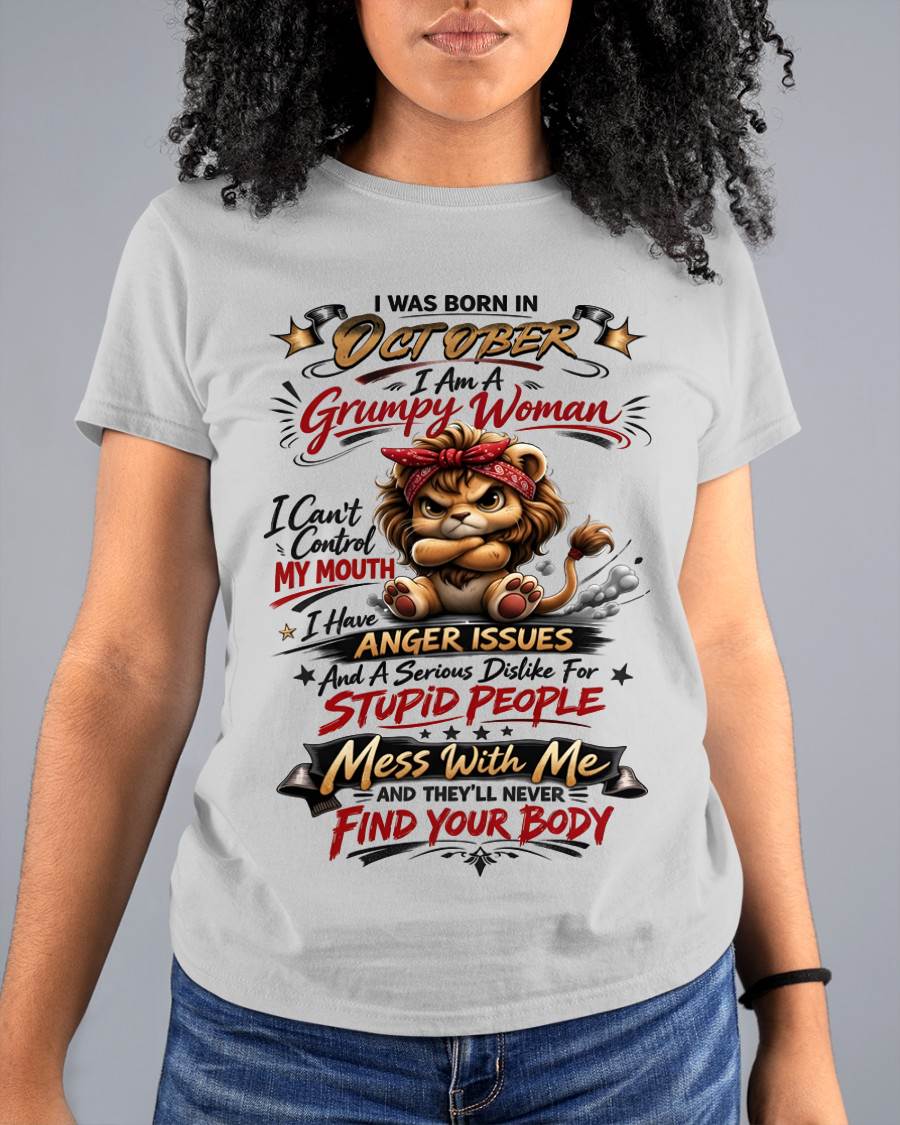 OCTOBER - BOLD, BLUNT, AND COMPLETELY UNBOTHERED - FOR WOMEN - TLEE10 (SKU2602-190-10)