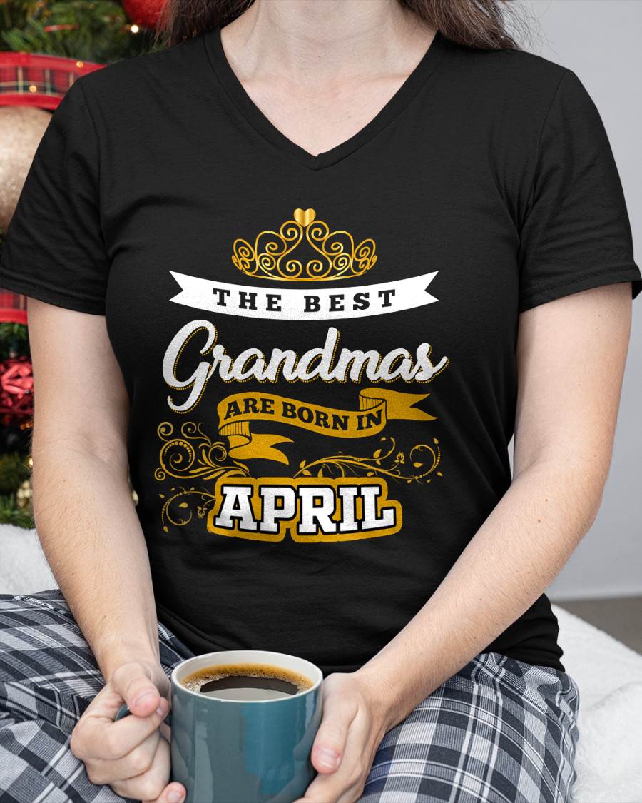 APRIL GRANDMAS ARE THE BEST - FOR WOMEN - TLEE04 (SKU2605-238-04)