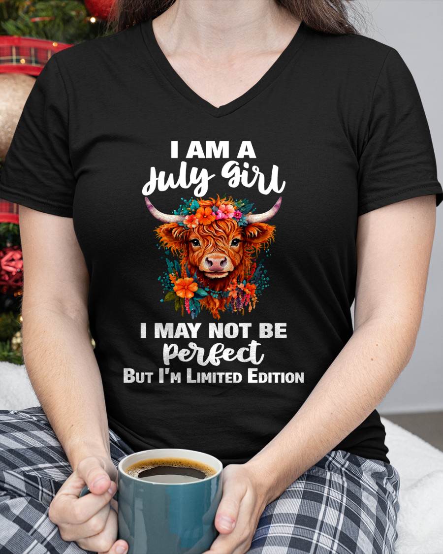 JULY GIRL ONE OF A KIND TEE - FOR WOMEN - TLEE07 (SKU2607-296-07)