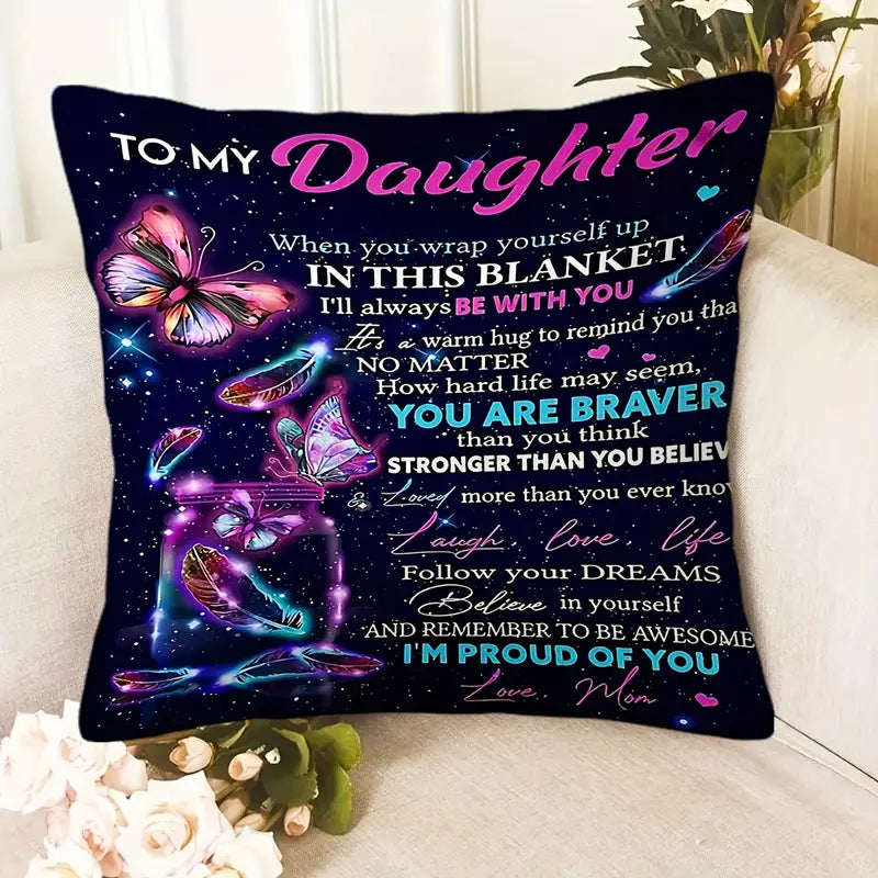 Special Gift For Your Daughter From Mom - Pillow