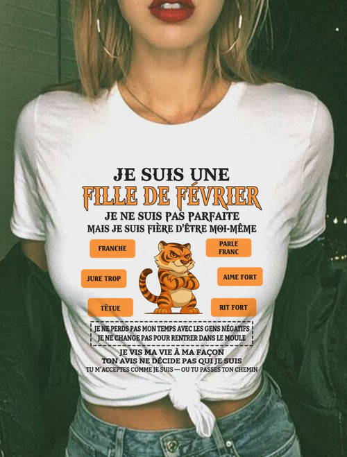 JE SUIS UNE FILLE DE FÉVRIER  - fma TLEE02 / fr02 (SKU26T-01240-02)