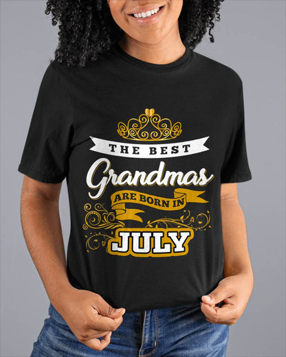 JULY GRANDMAS ARE THE BEST - FOR WOMEN - TLEE07 (SKU2605-238-07)