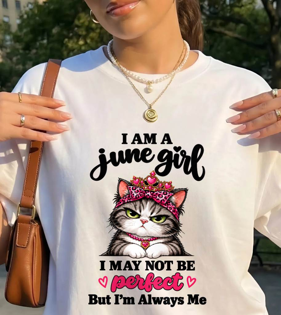 JUNE GIRL CAT SHIRT – ALWAYS ME - FOR WOMEN - TLEE06 (SKU2610-100-06)