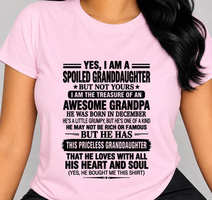 DECEMBER GRANDPA & SPOILED GRANDDAUGHTER - FROM GRANDPA - TLEE12 (SKU2609-158-12)