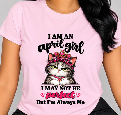 APRIL GIRL CAT SHIRT – ALWAYS ME - FOR WOMEN - TLEE04 (SKU2610-100-04)