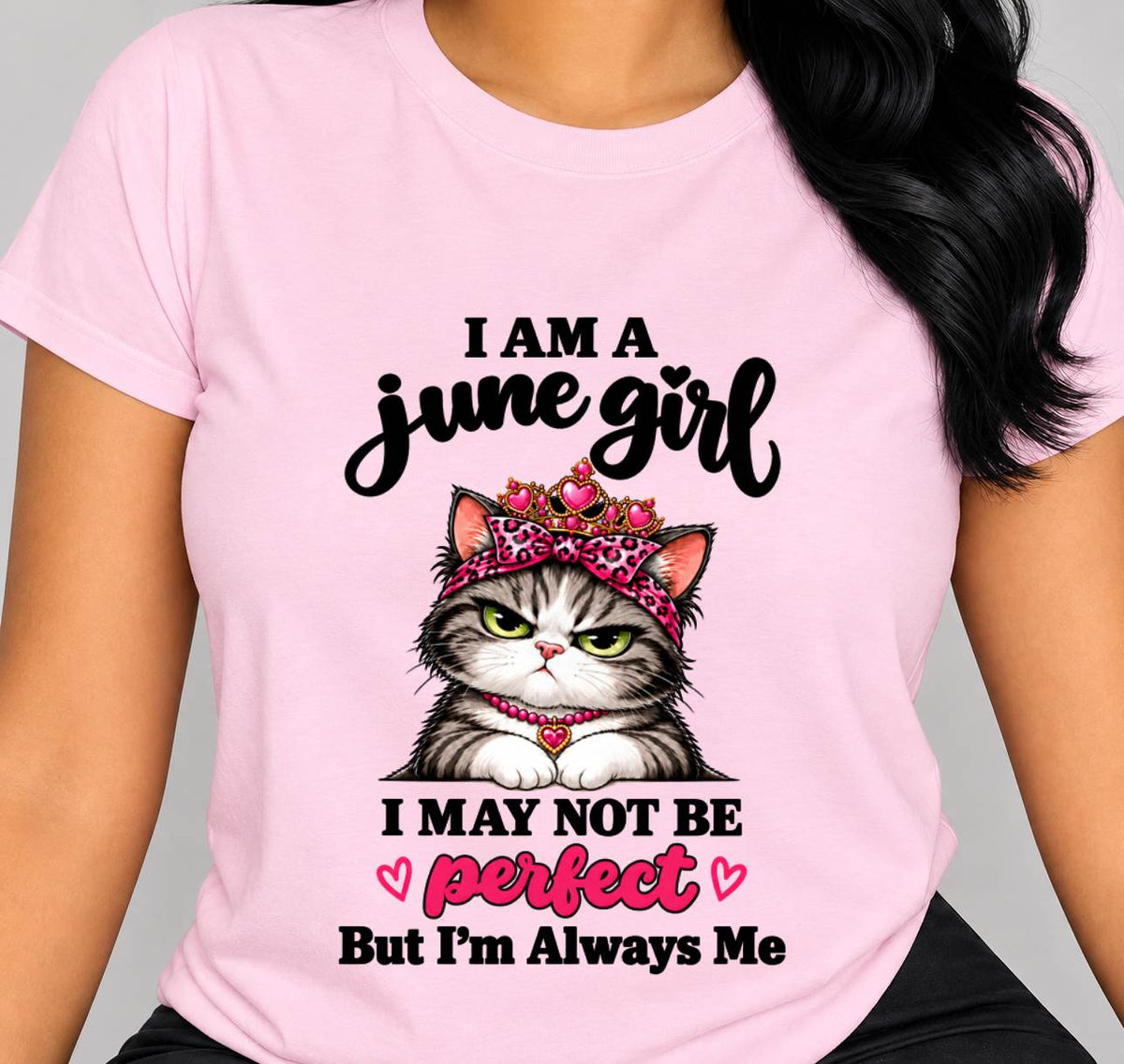 JUNE GIRL CAT SHIRT – ALWAYS ME - FOR WOMEN - TLEE06 (SKU2610-100-06)