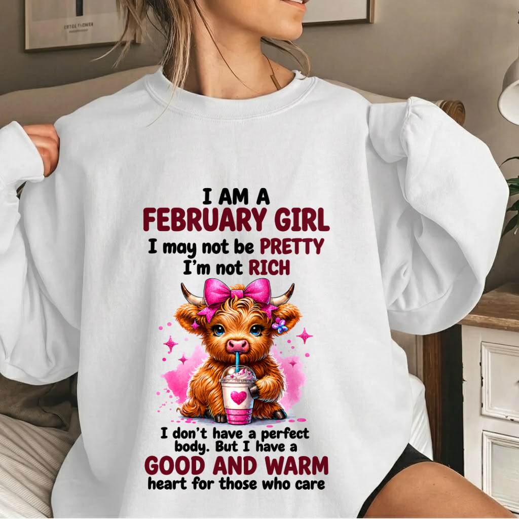FEBRUARY GIRL GOOD & WARM HEART - FOR WOMEN - TLEE02 (SKU2608-385-02)