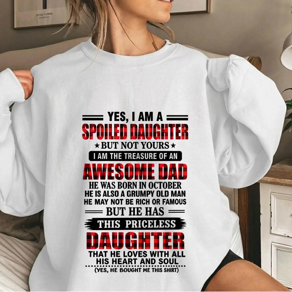 OCTOBER - DAD’S SPOILED DAUGHTER - FROM DAD - TLEE10 (SKU2609-31-10)