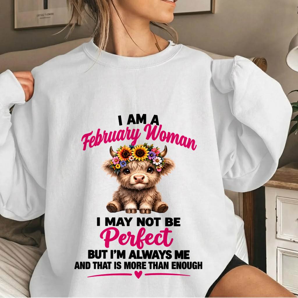 FEBRUARY WOMAN MORE THAN ENOUGH - FOR WOMEN - TLEE02 (SKU2609-84-02)