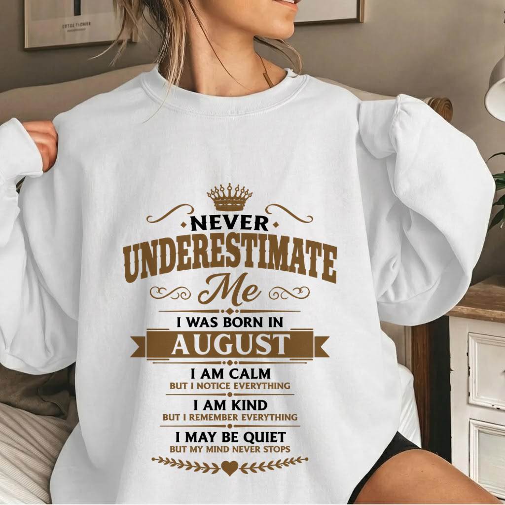 AUGUST - SWEET CALM AND UNFORGETTABLE - FOR WOMEN - TLEE08 (SKU2608-491-08)