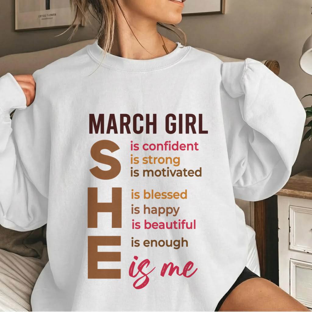 MARCH GIRL - SHE IS ME - FOR WOMEN - TLEE03 (SKU2607-164-03)
