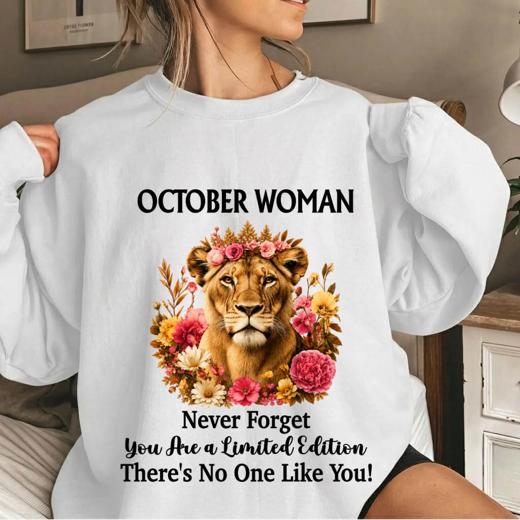 OCTOBER WOMAN – PROUD TO BE DIFFERENT - FOR WOMEN - TLEE10 (SKU2607-74-10)