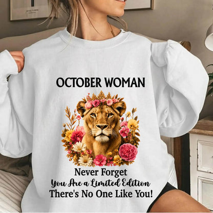 OCTOBER WOMAN – PROUD TO BE DIFFERENT - FOR WOMEN - TLEE10 (SKU2607-74-10)