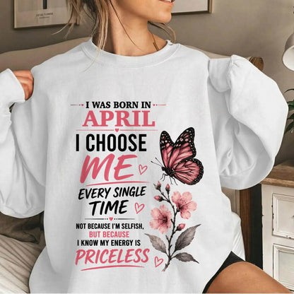 APRIL QUEEN – I CHOOSE ME EVERY SINGLE TIME - FOR WOMEN - TLEE04 (SKU2606-02-04)