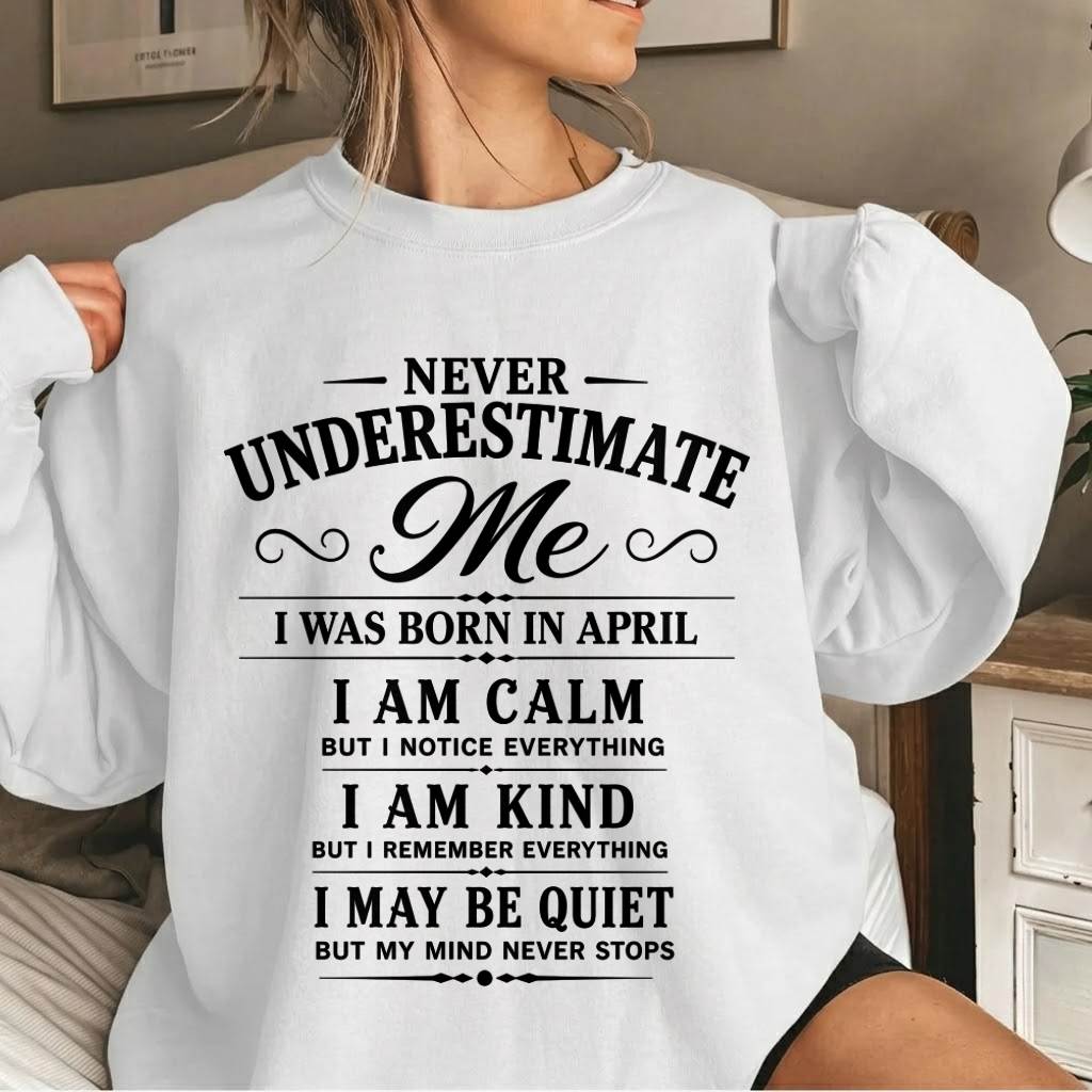 APRIL GIRL : CALM, KIND, UNFORGETTABLE - FOR WOMEN - TLEE04 (SKU2606-139-04)