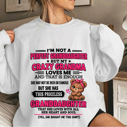 GRANDMA & PRICELESS GRANDDAUGHTER - FROM GRANDMA - TLEE00 (SKU2609-124-00)