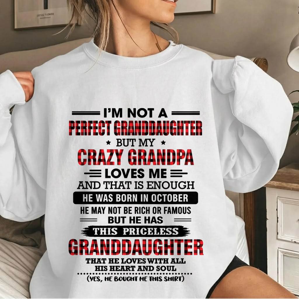 OCTOBER - PRICELESS GRANDDAUGHTER - FROM GRANDPA - TLEE10 (SKU2608-446-10)