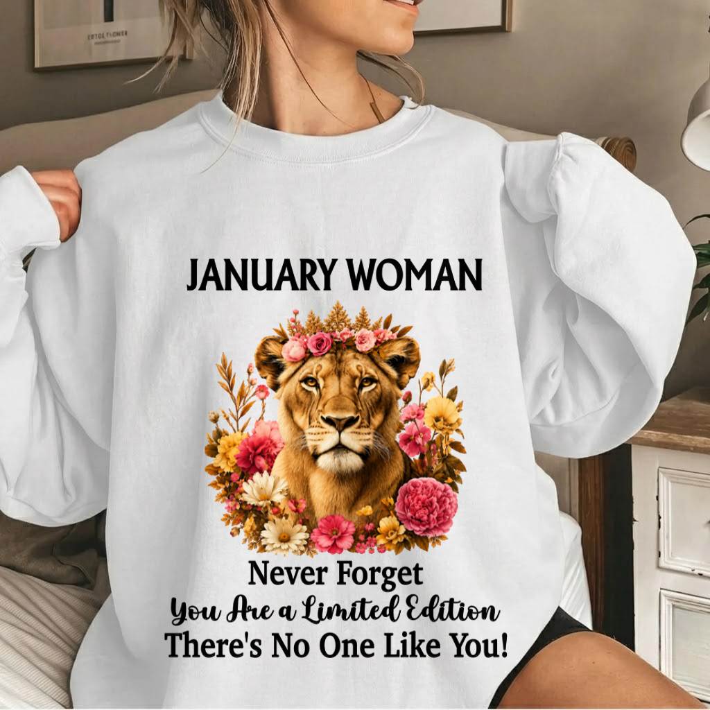 JANUARY WOMAN – PROUD TO BE DIFFERENT - FOR WOMEN - TLEE01 (SKU2607-74-01)