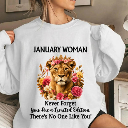 JANUARY WOMAN – PROUD TO BE DIFFERENT - FOR WOMEN - TLEE01 (SKU2607-74-01)