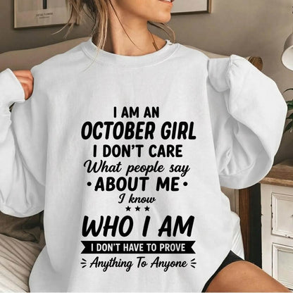 OCTOBER – I DON'T CARE WHAT PEOPLE SAY ABOUT ME - FOR WOMEN - TLEE10 (SKU2606-379-10)