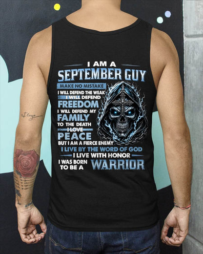 SEPTEMBER GUY – NEVER BACK DOWN - FOR MAN - TLEE09 (SKU2607-271-09)
