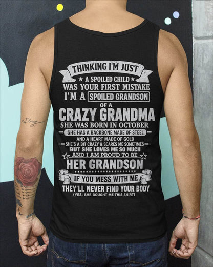 OCTOBER - GRANDMA’S PROTECTION MODE: ON - FROM GRANDMA - TLEE10 (SKU2607-06-10)