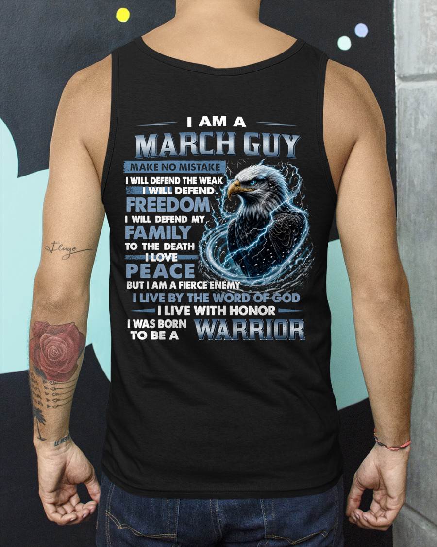 MARCH GUY – DEFENDER OF FREEDOM - FOR MAN - TLEE03 (SKU2607-272-03)