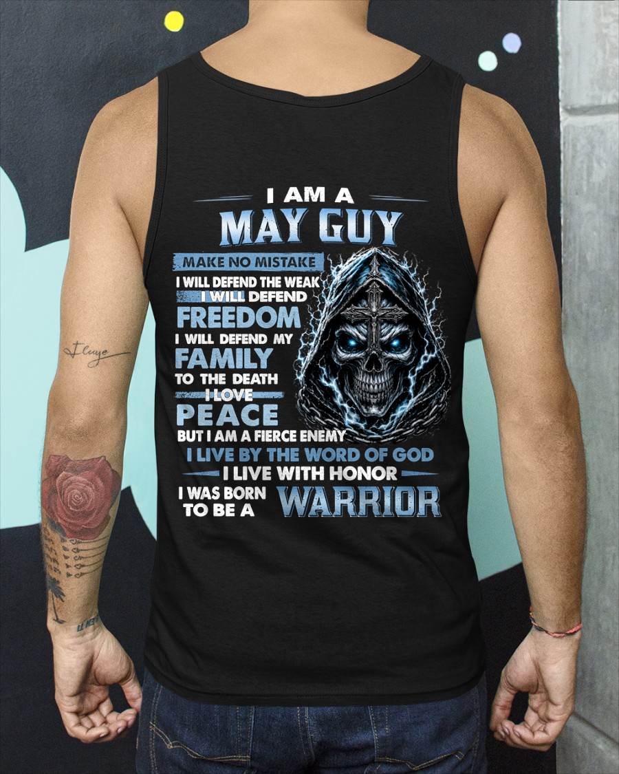 MAY GUY – NEVER BACK DOWN - FOR MAN - TLEE05 (SKU2607-271-05)