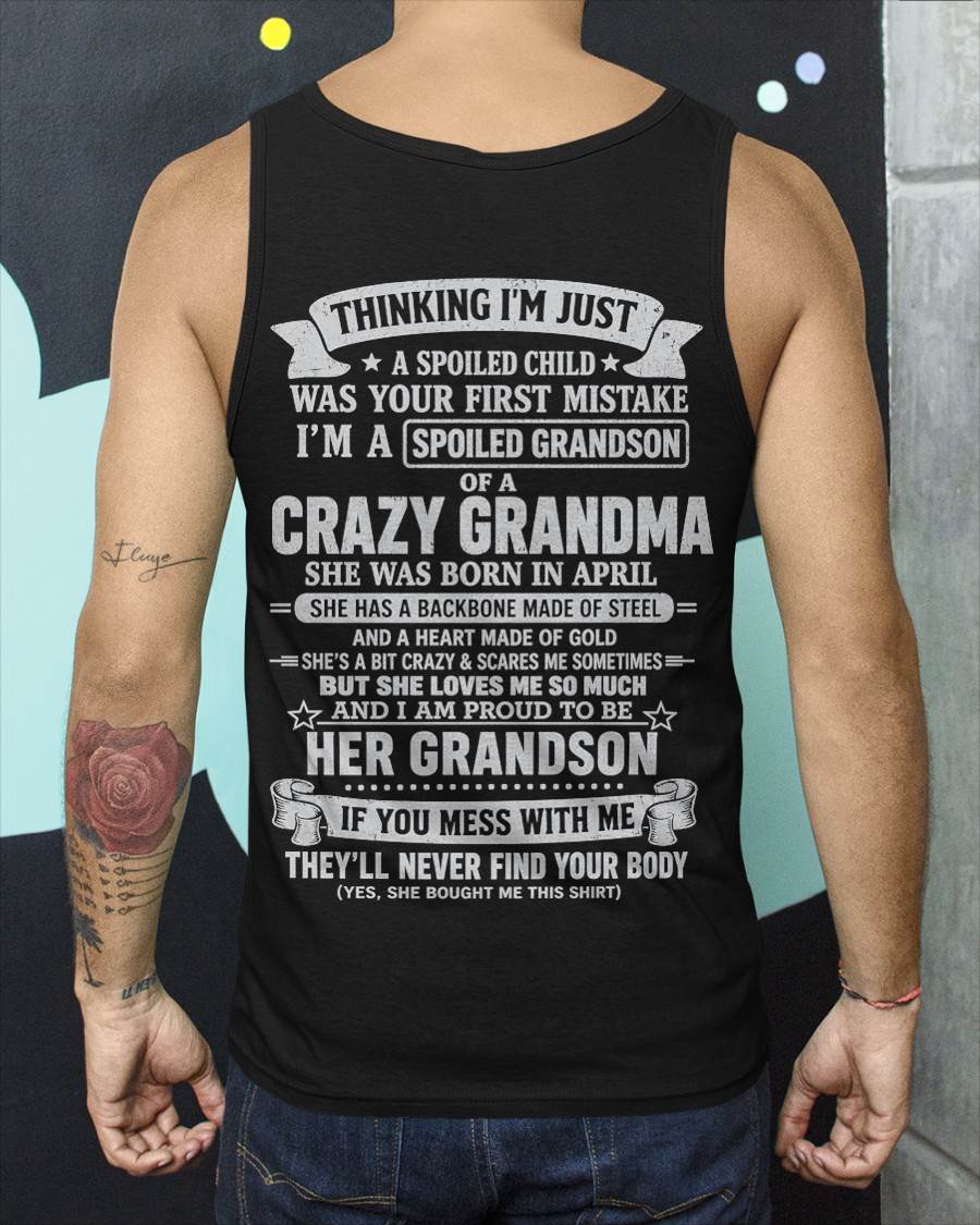 APRIL - GRANDMA’S PROTECTION MODE: ON - FROM GRANDMA - TLEE04 (SKU2607-06-04)