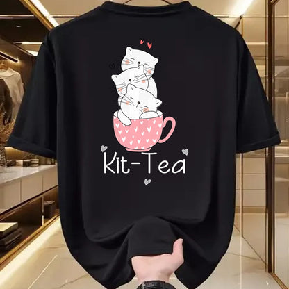 Cat Love Shirt, Funny Cat Lover Gift UnisexT-Shirt/Hoodie/Sweatshirt HLT00 - Kit Tea Gift Cat Lover Gift Funny Animal Love T-Shirt Cool T-Shirt