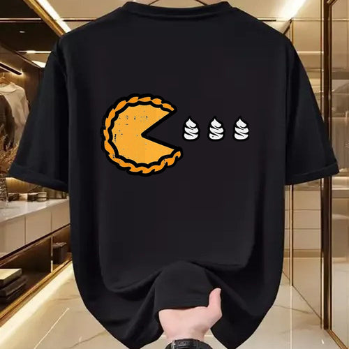 Best Thanksgiving Family Shirt , Funny Thanksgiving UnisexT-Shirt/Hoodie/Sweatshirt HLT00 - Thanksgiving Pumpkin Pie Eating Cream Fall Kids Men Women T-Shirt, Men, Brown, XX-Large