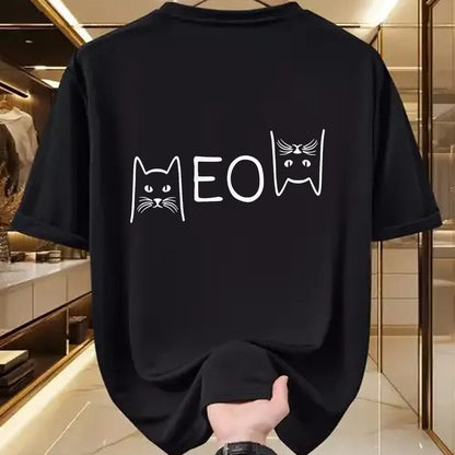 Cat Love Shirt, Funny Cat Lover Gift UnisexT-Shirt/Hoodie/Sweatshirt HLT00 - Meow Cat Shirt Meow Kitty Funny Cats Mom and Cat Dad T-Shirt