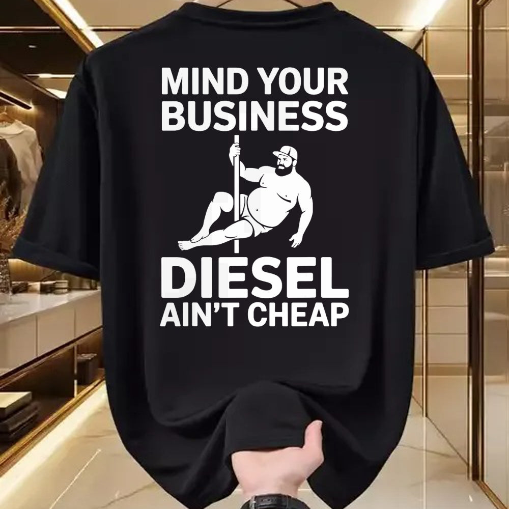 Best Truck Driver Life Shirt, Funny Trucker UnisexT-Shirt/Hoodie/Sweatshirt HLT00 - Mind Your Business Diesel Ain't Cheap T-Shirt