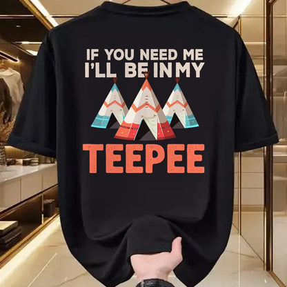 Native American T-Shirts, Vintage Native American Unisex T-Shirt/Hoodie/Sweatshirt HLT00 - Vintage Native American Teepee Indian
