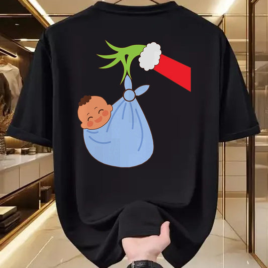 Funny Nurse Shirt, Nurse Unisex T-Shirt/Hoodie/Sweatshirt HLT00 - NICU Labor Delivery Nurse Santa Christmas Xmas Pajamas Funny T-Shirt