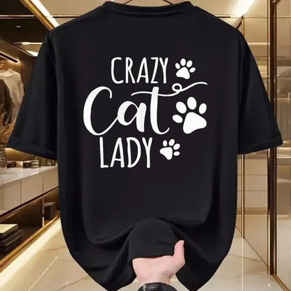 Cat Love Shirt, Funny Cat Lover Gift UnisexT-Shirt/Hoodie/Sweatshirt HLT00 - Crazy Cat Lady Funny Cat Meow for Men Women Love cat T-Shirt